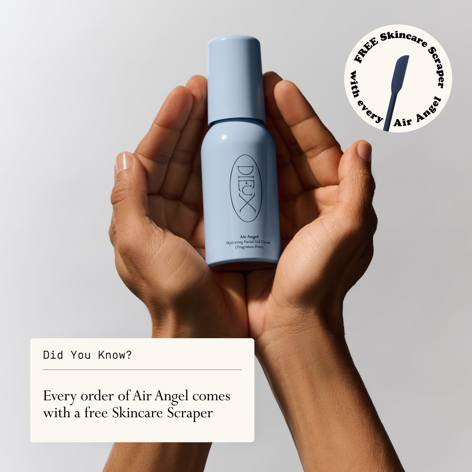 Free Skincare Scraper on all Air Angel orders